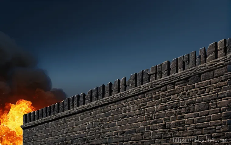 리눅스에서 네트워크 보안 설정 - Here are three image generation prompts in English, designed to be detailed, safe for a 15-year-old ...